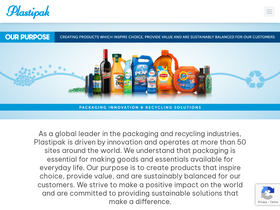 'plastipak.com' screenshot