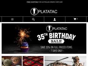 'platatac.com' screenshot
