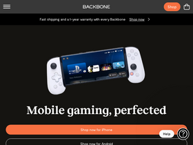 'playbackbone.com' screenshot