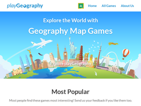 'playgeography.com' screenshot