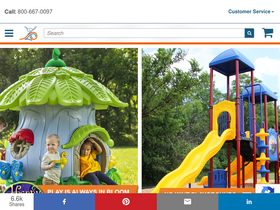 'playgroundequipment.com' screenshot