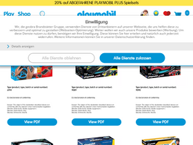 'playmobil.com' screenshot