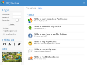'playonlinux.com' screenshot