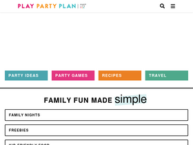 'playpartyplan.com' screenshot