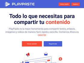 'playpaste.com' screenshot