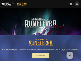 'playruneterra.com' screenshot