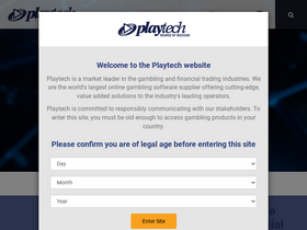 'playtech.com' screenshot