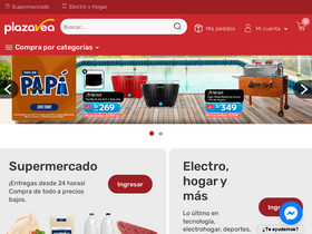 'plazavea.com.pe' screenshot