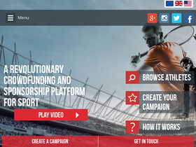 'pledgesports.org' screenshot