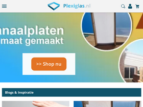 'plexiglas.nl' screenshot