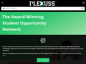 'plexuss.com' screenshot