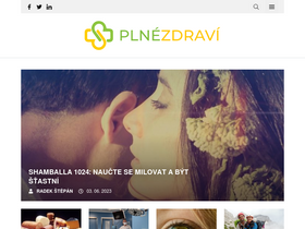 'plnezdravi.cz' screenshot