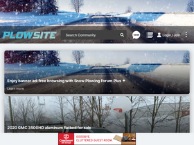 'plowsite.com' screenshot