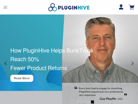 'pluginhive.com' screenshot