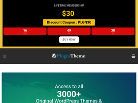 'plugintheme.net' screenshot