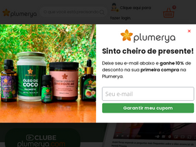 'plumerya.com' screenshot