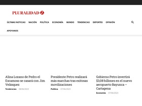 'pluralidadz.com' screenshot