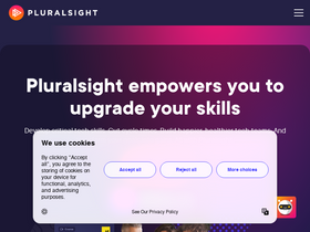 'pluralsight.com' screenshot