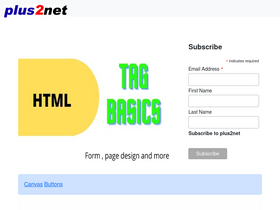'plus2net.com' screenshot