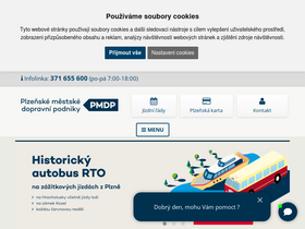 'pmdp.cz' screenshot