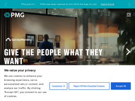 'pmg.com' screenshot
