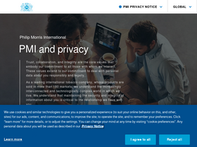 'pmiprivacy.com' screenshot