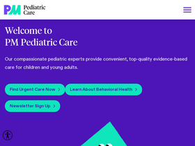 'pmpediatriccare.com' screenshot