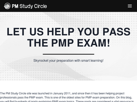 'pmstudycircle.com' screenshot