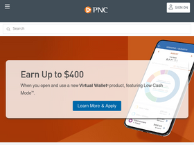 'pncbank.com' screenshot