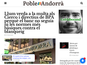 'pobleandorra.com' screenshot