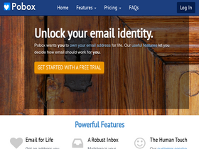 'pobox.com' screenshot