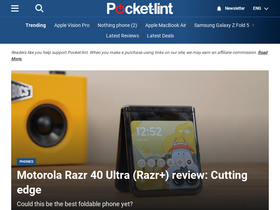 'pocket-lint.com' screenshot