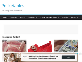 'pocketables.com' screenshot