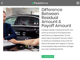 'pocketsense.com' screenshot