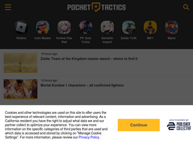 'pockettactics.com' screenshot