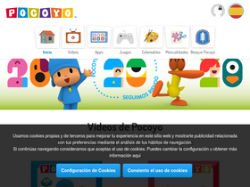 'pocoyo.com' screenshot