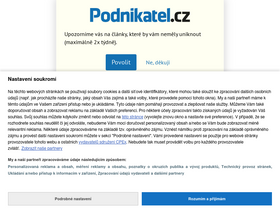 'podnikatel.cz' screenshot