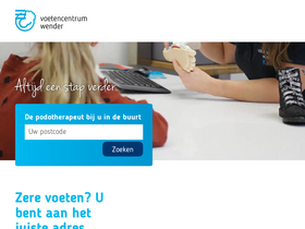 'podotherapeut.nl' screenshot