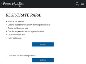 'poemas-del-alma.com' screenshot
