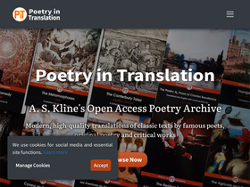 'poetryintranslation.com' screenshot