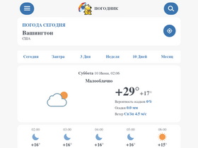 'pogodnik.com' screenshot