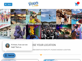 'pogopass.com' screenshot
