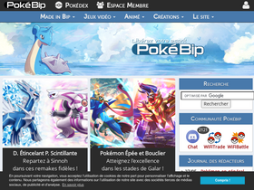 'pokebip.com' screenshot
