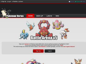 'pokemon-vortex.com' screenshot
