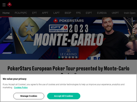 'pokerstarslive.com' screenshot