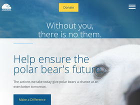'polarbearsinternational.org' screenshot