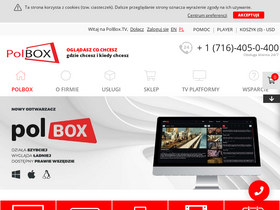 'polbox.tv' screenshot