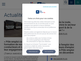 'pole-emploi.org' screenshot