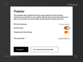 'polestar.com' screenshot