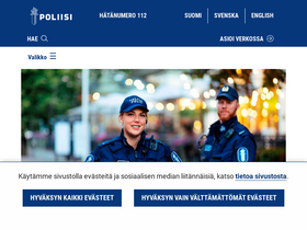 'poliisi.fi' screenshot